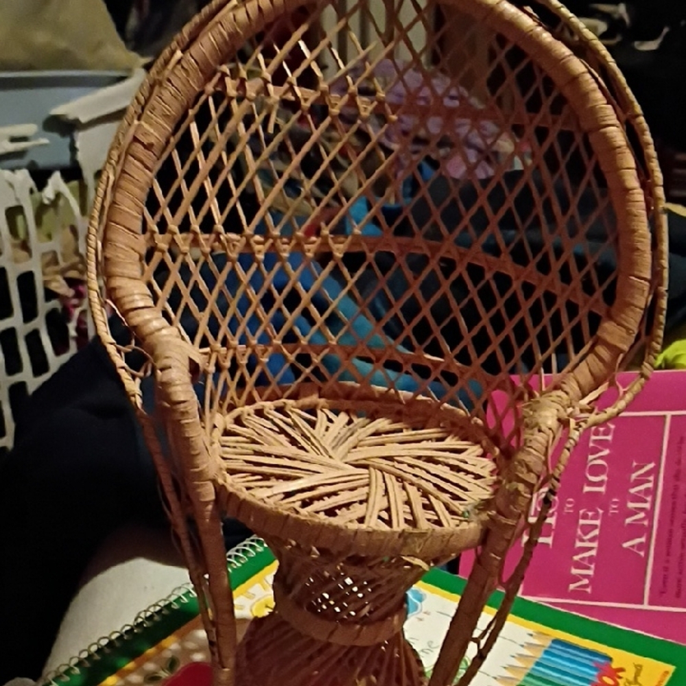 Wicker Doll Chair